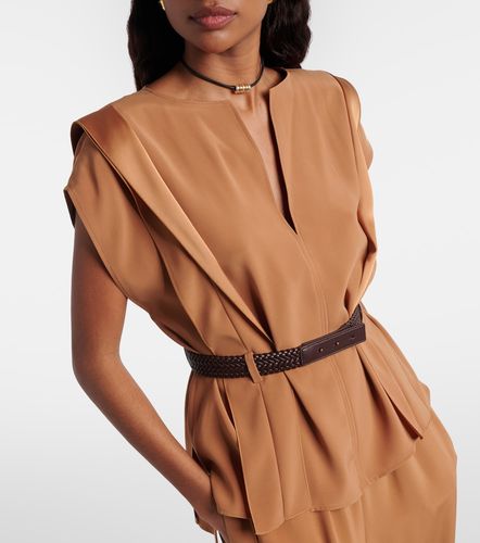 Max Mara Top en crêpe à ceinture - Max Mara - Modalova