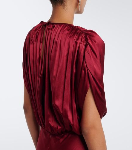 Tove Robe longue Coco en soie - Tove - Modalova