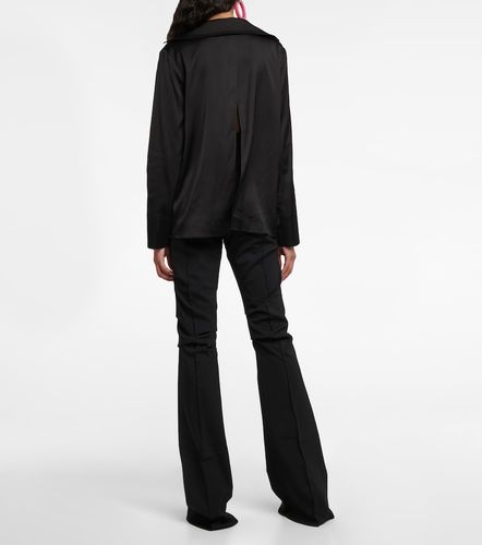 Chemise Notte en satin à logo - Jacquemus - Modalova