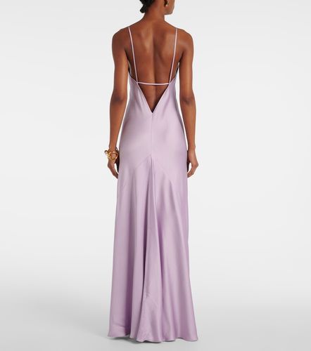 Victoria Beckham Robe en satin - Victoria Beckham - Modalova