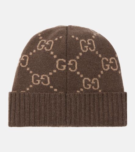 Bonnet GG en jacquard de cachemire - Gucci - Modalova
