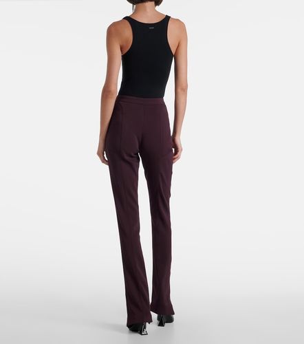 Pantalon flare à taille haute - Mugler - Modalova