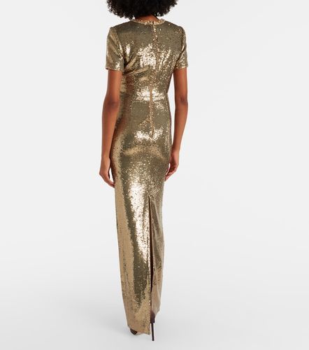 Robe longue à sequins et cristaux - Roland Mouret - Modalova