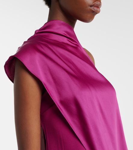 Robe longue Berenson en crêpe cady - Taller Marmo - Modalova
