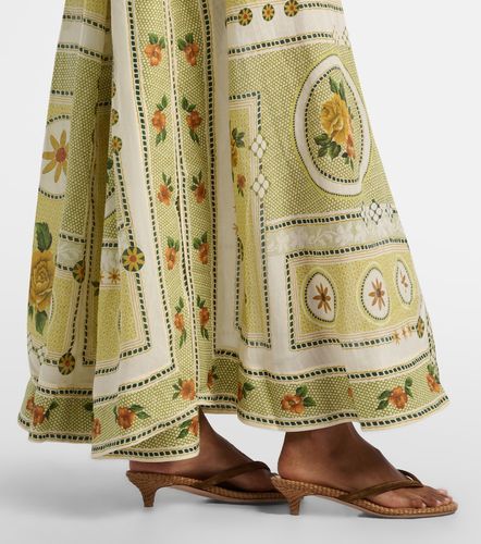 Alémais Robe chemise Dixie en ramie imprimée - Alemais - Modalova
