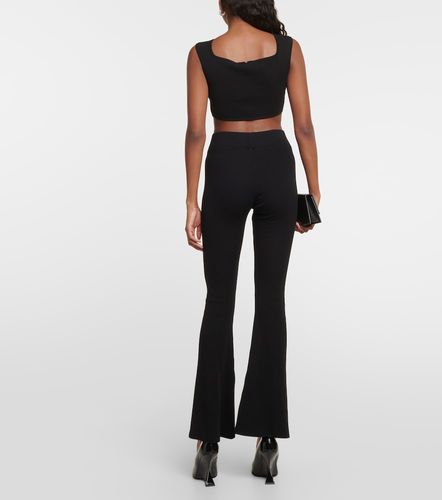 X EmRata – Pantalon évasé Morrison en coton mélangé - AG Jeans - Modalova