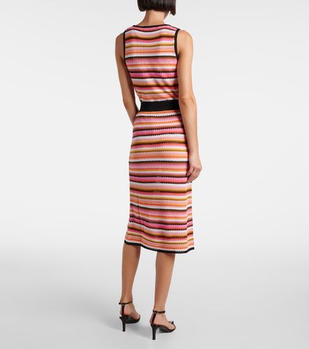 Jupe midi en coton mélangé - Missoni - Modalova