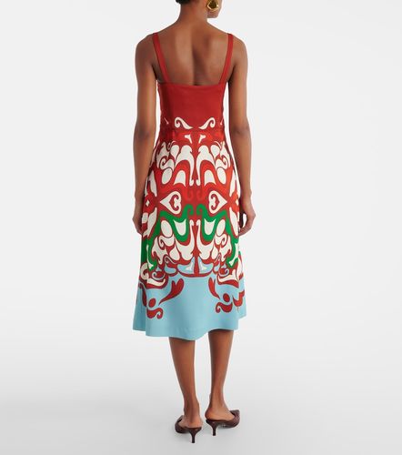 Robe midi Buy Me A Martini en satin - La DoubleJ - Modalova