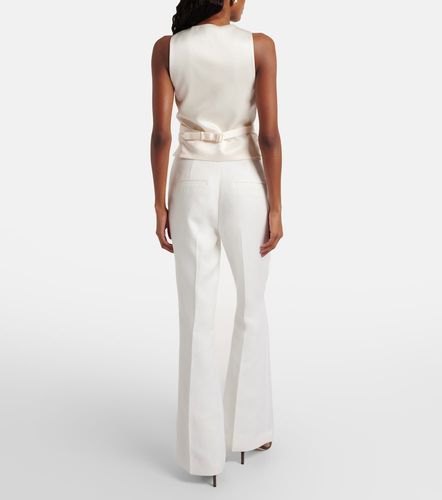 Pantalon évasé à taille mi-haute - Vince - Modalova