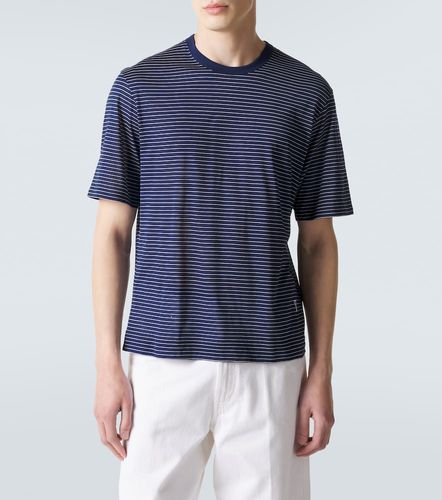 Ami Paris T-shirt rayé en coton - Ami Paris - Modalova