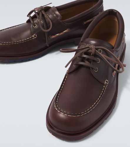 Burberry Chaussures bateau en cuir - Burberry - Modalova