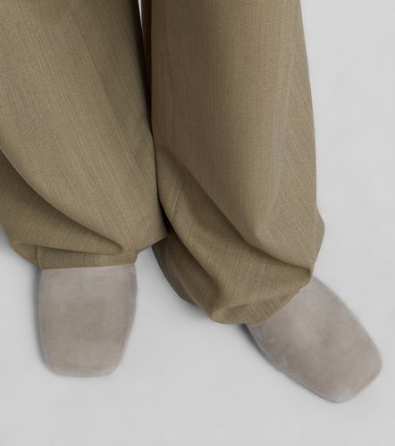 Slippers Hugh en daim - Calvin Klein Collection - Modalova