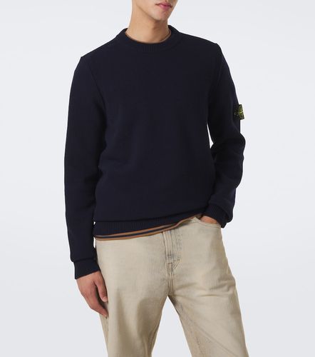 Pull Compass en laine mélangée - Stone Island - Modalova