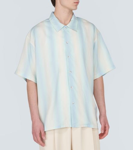 Chemise de bowling oversize à rayures - Commas - Modalova