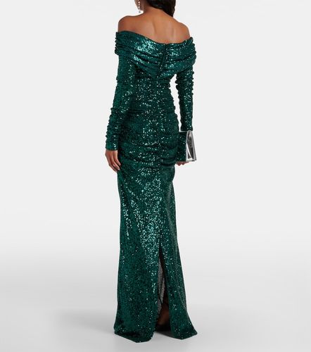 Robe longue à paillettes - Dolce&Gabbana - Modalova