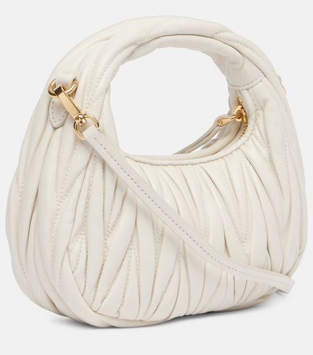 Sac Wander Mini en cuir matelassé - Miu Miu - Modalova