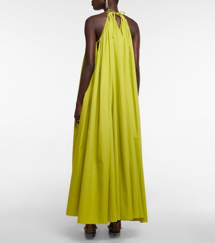 Robe longue en coton - Oscar de la Renta - Modalova