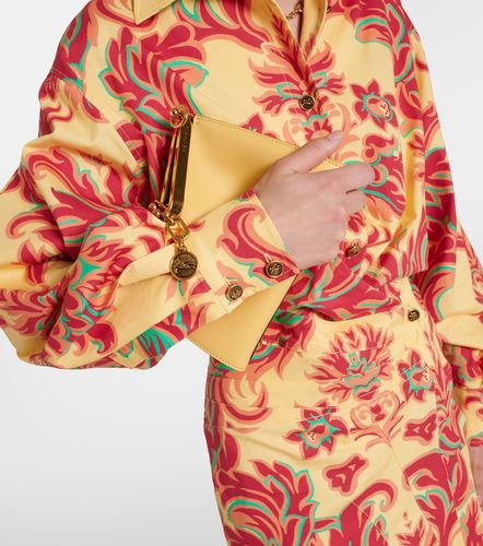 Robe longue en coton et soie à imprimé - Etro - Modalova