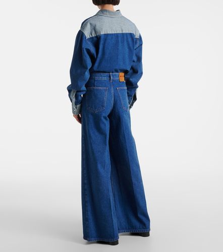 Marni Jean wide à logo - Marni - Modalova