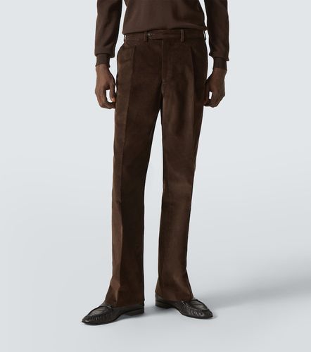Pantalon ample Amo en velours côtelé de coton - Saman Amel - Modalova