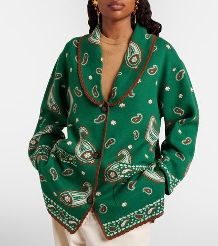 Cardigan Morla en laine et coton mélangés - Rixo - Modalova