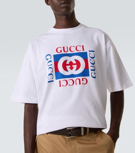T-shirt Interlocking G en coton - Gucci - Modalova