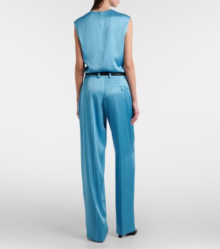 Pantalon ample en satin - Stella McCartney - Modalova