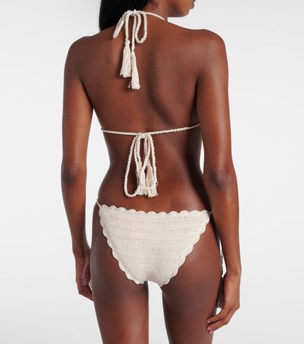 Culotte de bikini Classic en crochet de coton - Anna Kosturova - Modalova