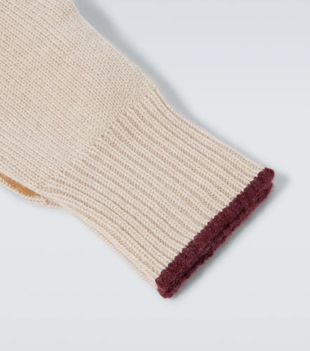 Gants en cachemire et cuir - Brunello Cucinelli - Modalova
