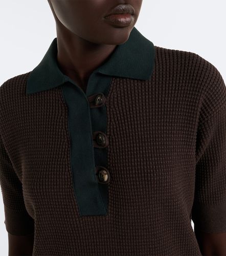 Polo en coton et cachemire mélangés - JW Anderson - Modalova