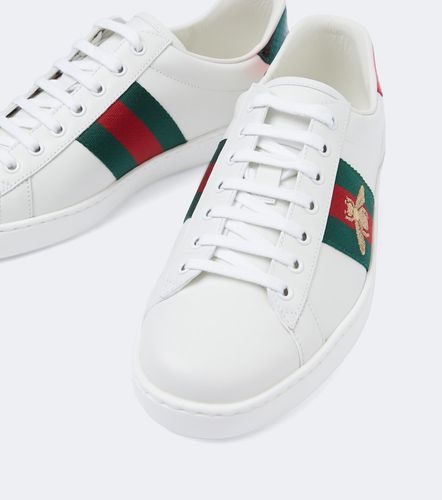 Gucci Baskets Ace en cuir - Gucci - Modalova