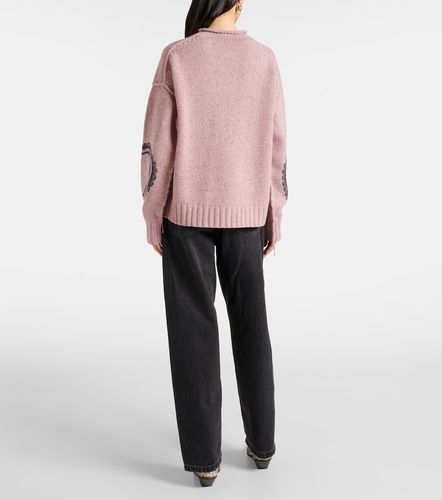 Pull en laine mélangée imprimé - Acne Studios - Modalova