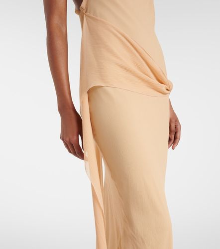 Robe longue en soie - Victoria Beckham - Modalova