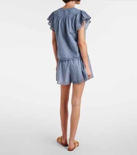 Top Effie en coton à dentelle - Ulla Johnson - Modalova