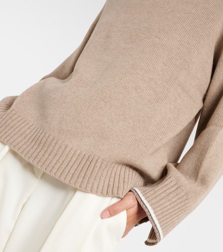 Pull en laine, cachemire et soie - Brunello Cucinelli - Modalova