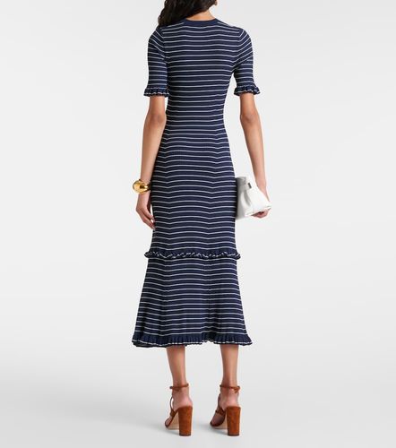 Robe longue Delpini à rayures et volants - Altuzarra - Modalova