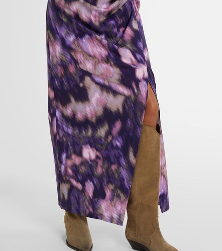 Robe longue Nadela imprimée en coton - Marant Etoile - Modalova