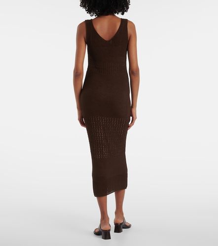 Robe longue Valois en coton mélangé - Max Mara - Modalova