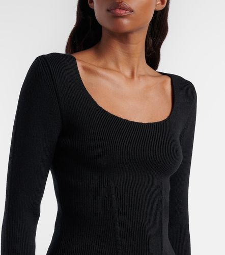 Alaïa Top corset en laine mélangée - Alaia - Modalova