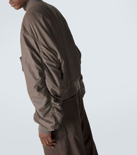 Veste bomber en cuir Secchia Flight - Rick Owens - Modalova