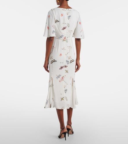 Erdem Robe midi imprimée en crêpe - Erdem - Modalova