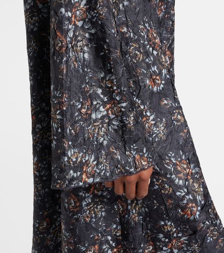 Ganni Robe midi à fleurs - Ganni - Modalova