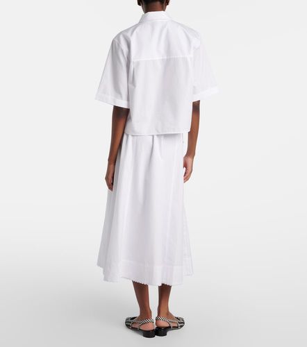 Vince Jupe midi en coton - Vince - Modalova