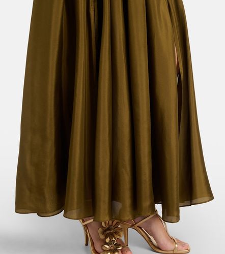 Robe longue Indra en soie - Zimmermann - Modalova