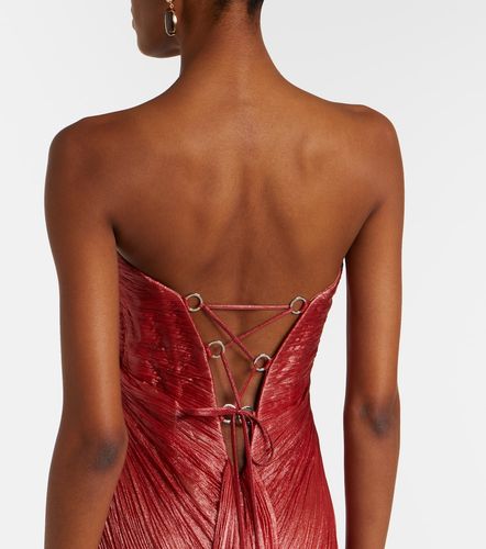 Robe bustier Rachel en soie - Maria Lucia Hohan - Modalova