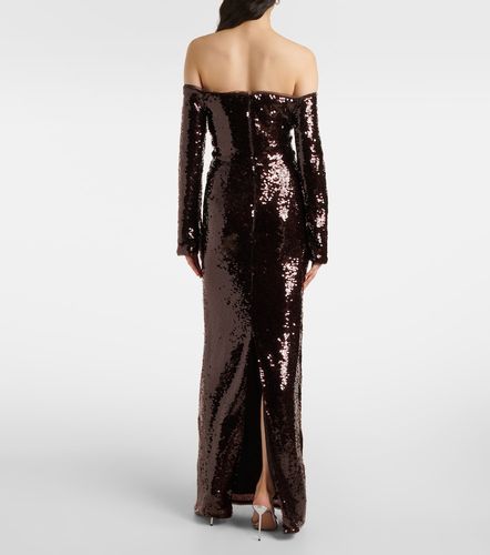 Robe longue à sequins - Self-Portrait - Modalova