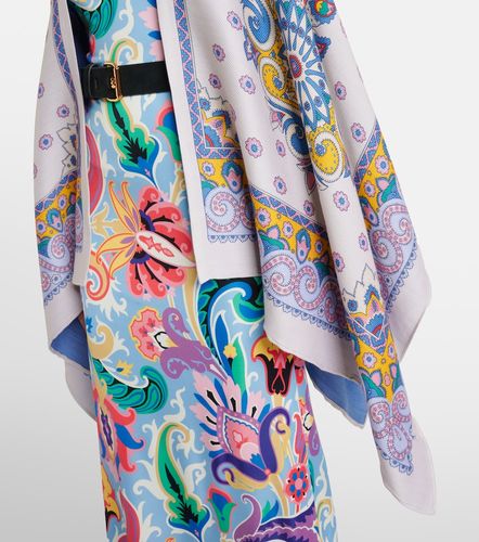 Etro Cape en laine mélangée - Etro - Modalova