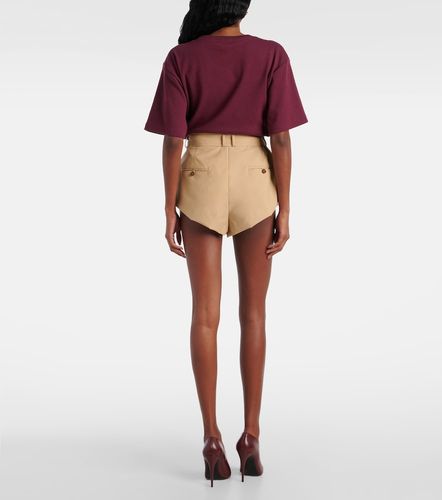 Short à taille haute en coton mélangé - Magda Butrym - Modalova
