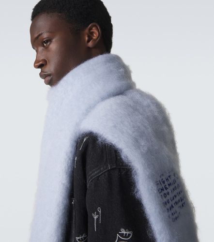 Écharpe brodée en mohair et laine - Loewe - Modalova