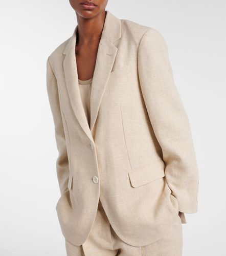Blazer en lin mélangé - Brunello Cucinelli - Modalova